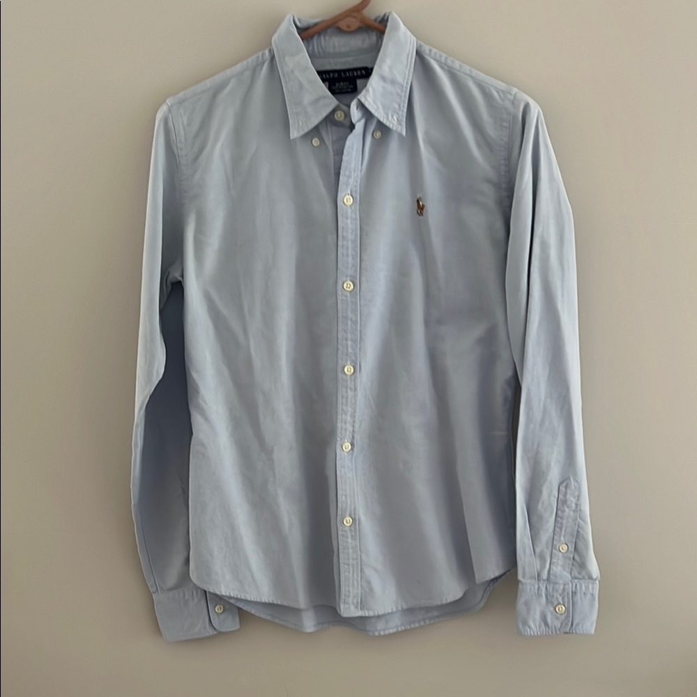 Polo by Ralph Lauren Women’s  Light Blue Oxford Shirt